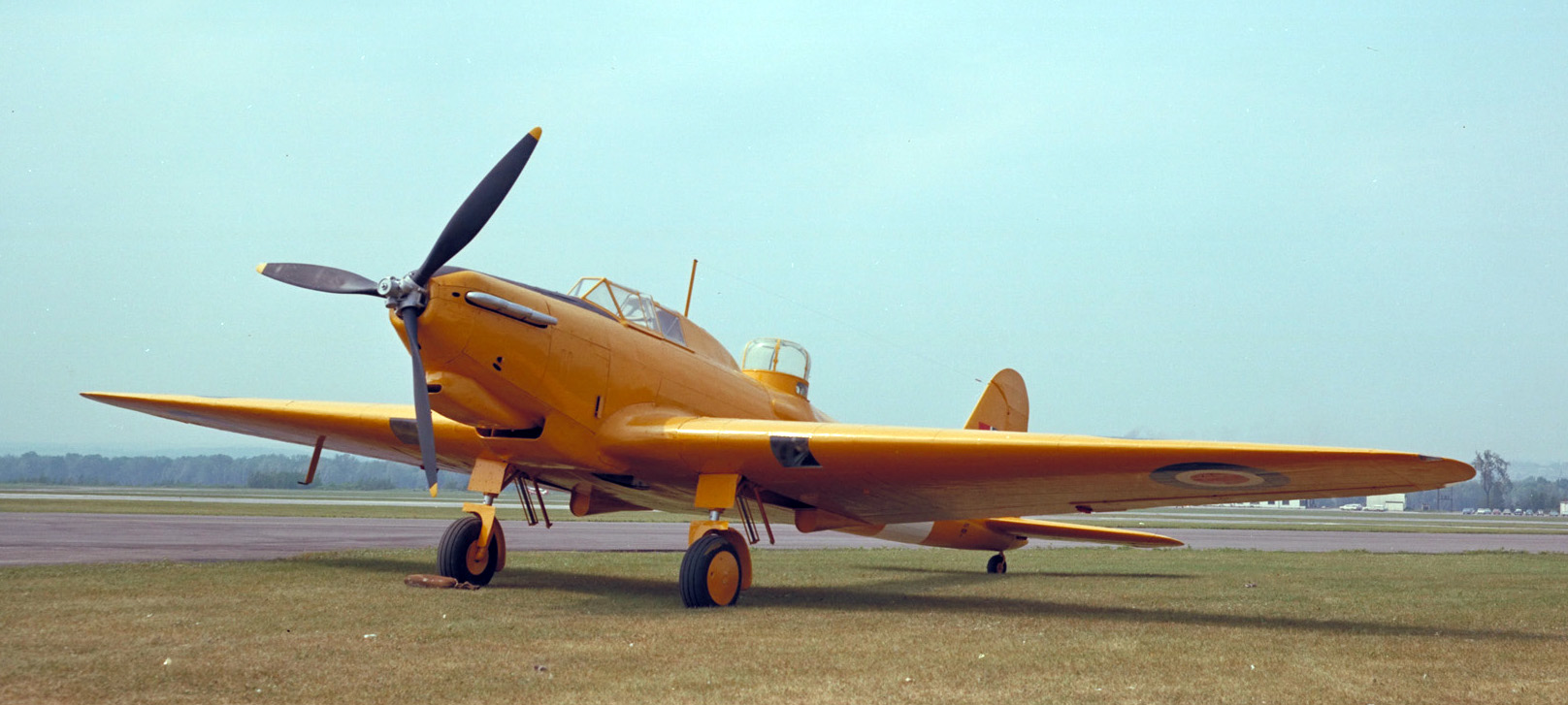 Une photo non datée d’un Fairey Battle. PHOTO : Archives du MDN, PCN-5245